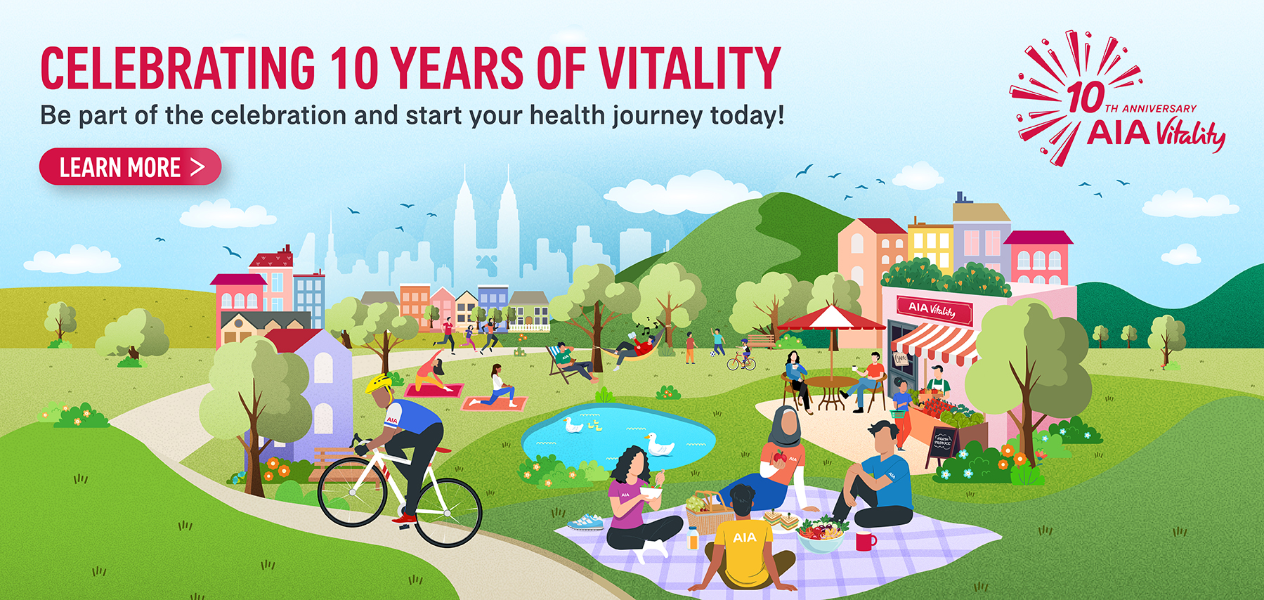 AIA 10th Anniversary Banner